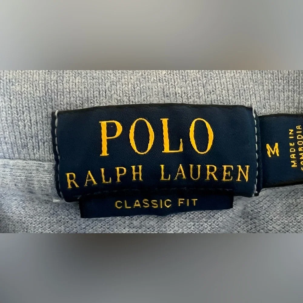 💙 Polo Ralph Lauren Classic Fit Blue Polo Shirt (Men’s Medium)